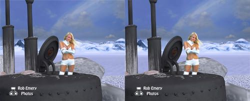 Emma Frost collecting some arctic ice